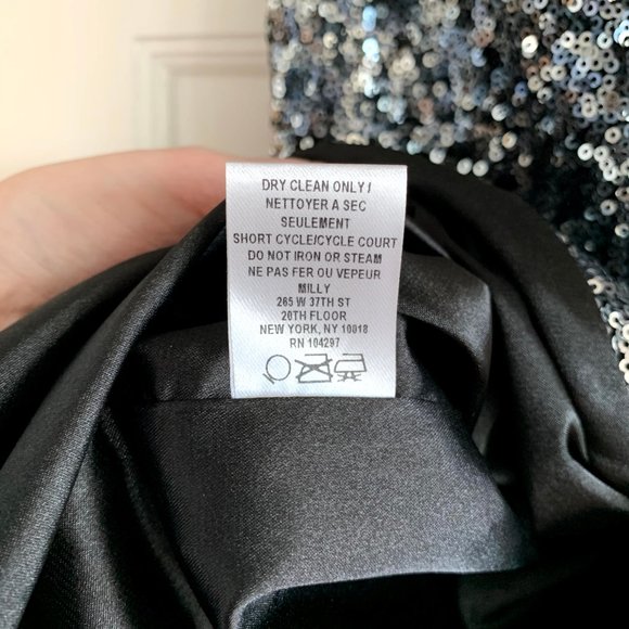 Milly Sequin Pencil Skirt - Picture 2 of 6